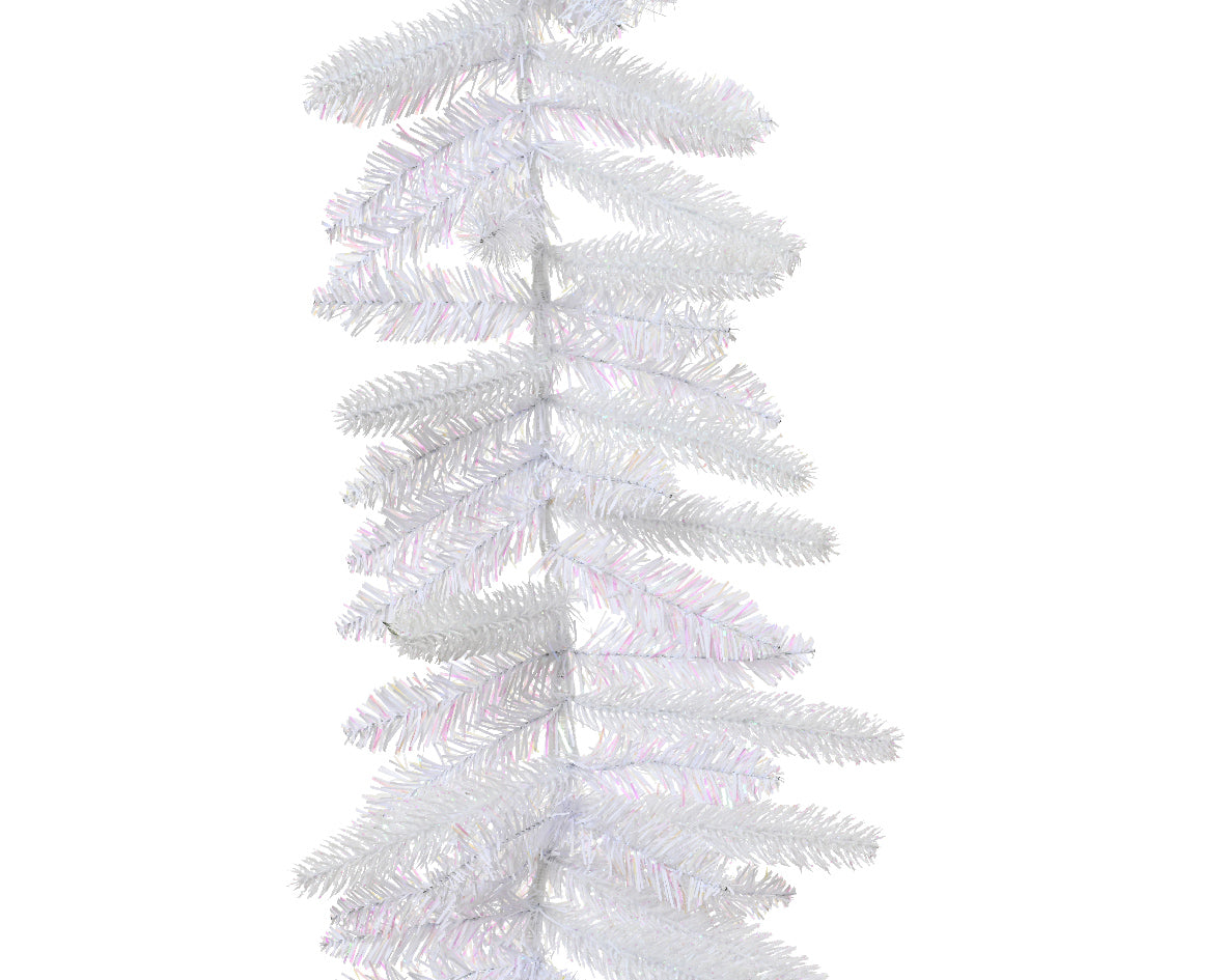 Everlands 270cm White Copenhagen Glitter Garland