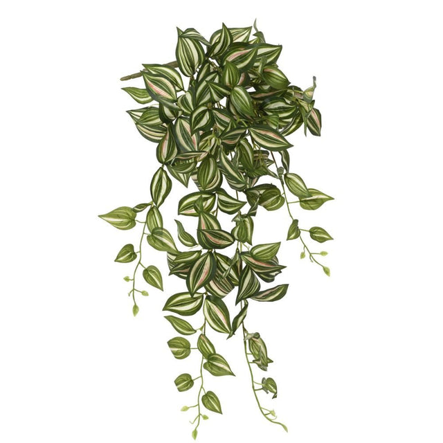 Everlands 80cm Artificial Polyester Tradescantia Bush - Old Railway Line Garden Centre
