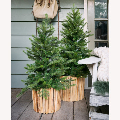 Everlands 90cm LED Grandis Pot Artificial Christmas Tree