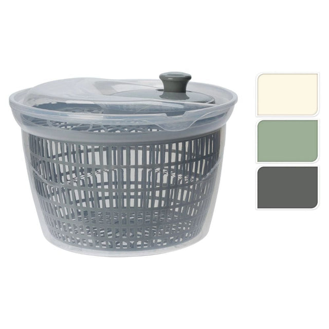 Excellent Houseware 25cm Premium Salad Spinner (Choice of 3) - Old Railway Line Garden Centre