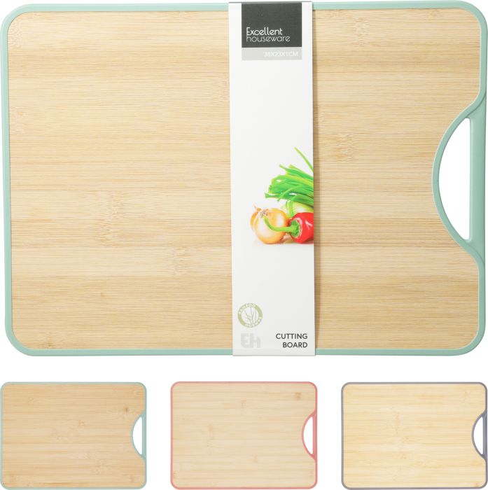 Excellent Houseware 36cm Bamboo Cutting Board (Choice of 3)