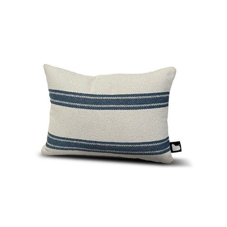 Extreme Lounging 40cm B-Cushion Haven Outdoor Cushion - Blue Stripes - Old Railway Line Garden Centre