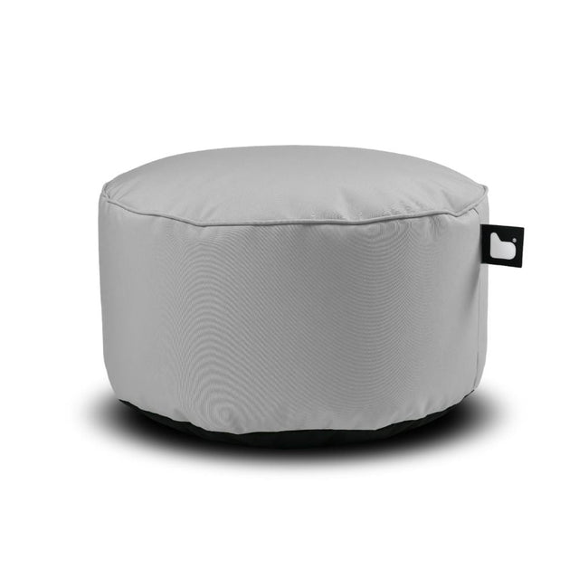 Extreme Lounging 60cm Outdoor B-Poufe - Silver Grey - Old Railway Line Garden Centre