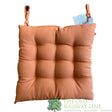 Extreme Lounging 9 - Hole Seat Pad Chair Cushion - Copper Orange - Old Railway Line Garden Centre