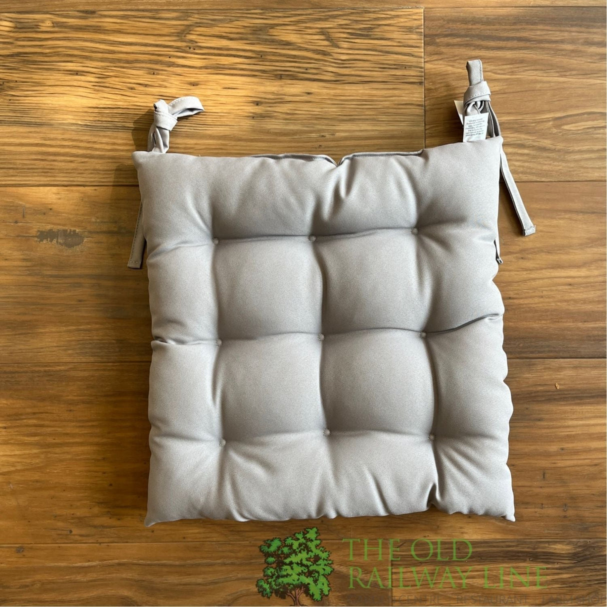 Extreme Lounging 9 - Hole Seat Pad Chair Cushion - Nimbus Grey - Old Railway Line Garden Centre