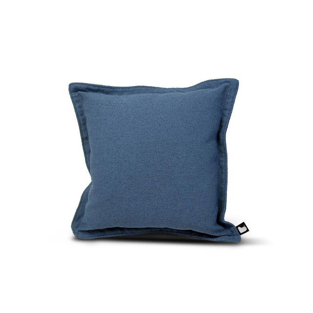 Extreme Lounging AquaClean Mist Oxford Edge Outdoor Cushion - Blue - Old Railway Line Garden Centre