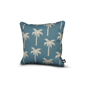 Extreme Lounging B-Cushion Art Collection Outdoor Scatter Cushion - Palm Sea Blue - Old Railway Line Garden Centre