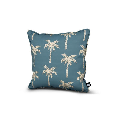 Extreme Lounging B-Cushion Art Collection Outdoor Scatter Cushion - Palm Sea Blue - Old Railway Line Garden Centre