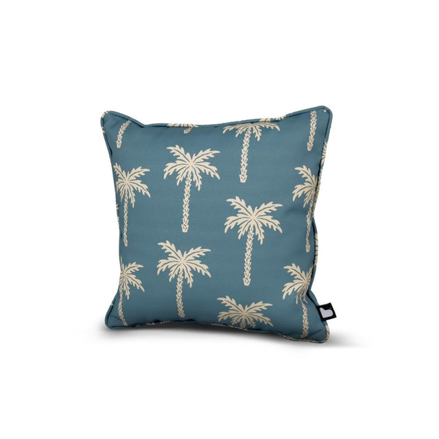 Extreme Lounging B-Cushion Art Collection Outdoor Scatter Cushion - Palm Sea Blue - Old Railway Line Garden Centre