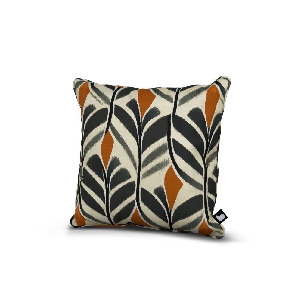 Extreme Lounging B-Cushion Art Collection Outdoor Scatter Cushion - Tribal Leaf - Old Railway Line Garden Centre