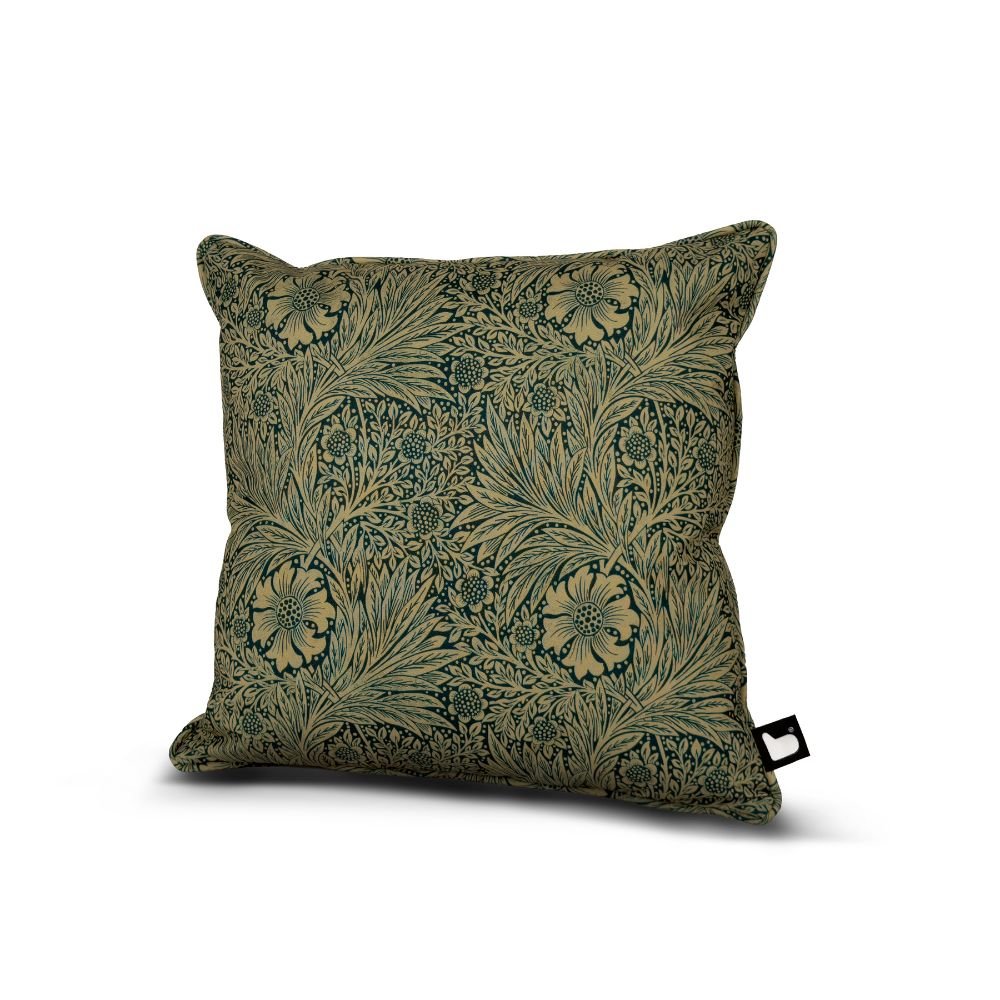 Extreme Lounging B-Cushion William Morris Outdoor Scatter Cushion - Green - Old Railway Line Garden Centre