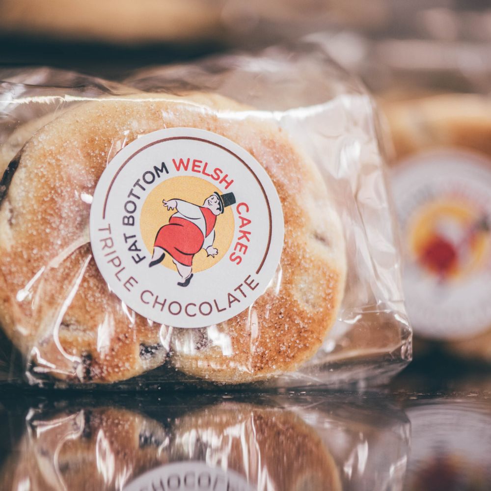 Fat Bottom Triple Chocolate Welsh Cakes