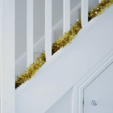 Festive 2m Gold Star Die Cut Luxury Tinsel