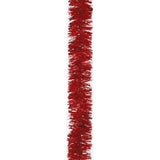 Festive 2m Red Chunky/Fine Luxury Tinsel