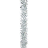 Festive 2m Silver Chunky/Fine Luxury Tinsel