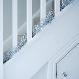 Festive 2m Silver Chunky/Fine Luxury Tinsel