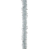 Festive 2m Silver Star Die Cut Luxury Tinsel