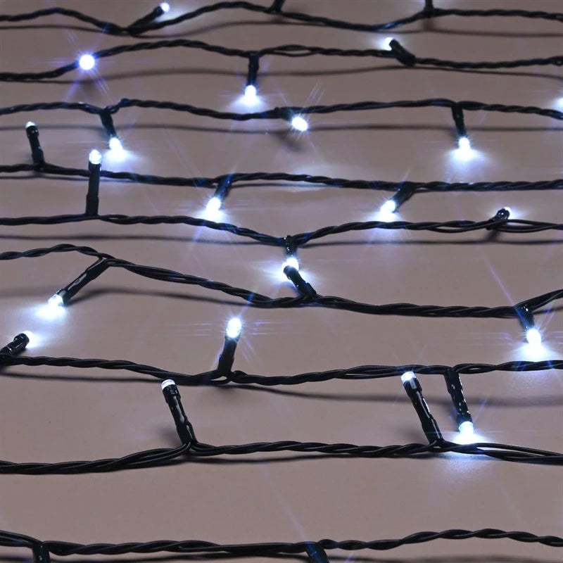 Festive 400 LED Battery Timer String Christmas String Lights - Warm White - P066467