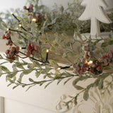 Festive 50 Warm White LED Battery Operated String Lights (4.9m)