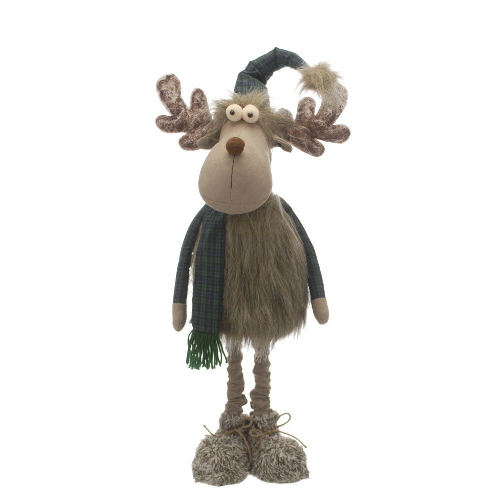 Festive 67cm Standing Telescopic Legs Reindeer