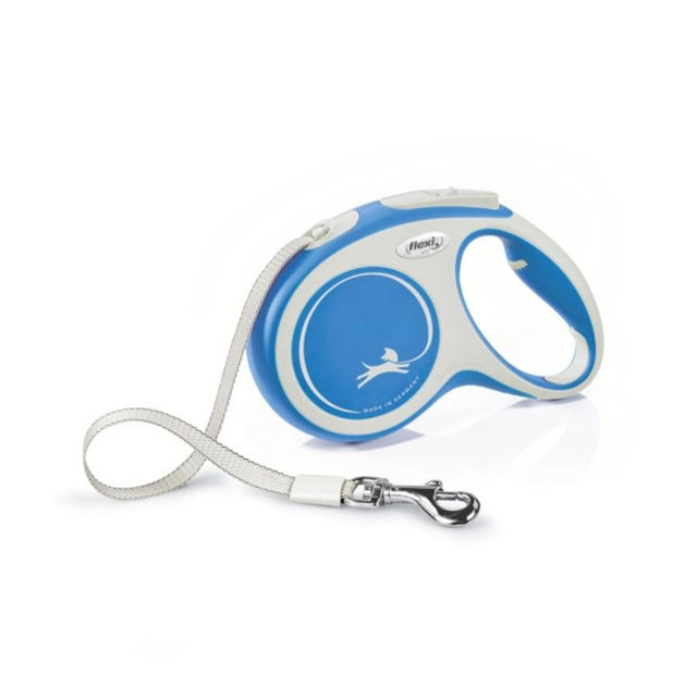 Flexi Comfort Grey & Blue Dog Lead - XS - Old Railway Line Garden Centre