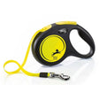 Flexi Neon Medium 5m Dog Lead - Yellow - Old Railway Line Garden Centre