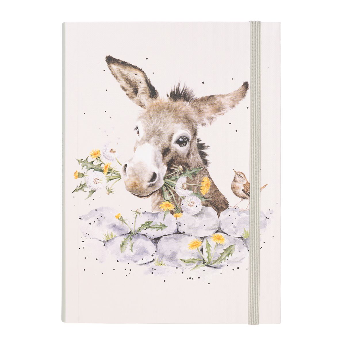 Wrendale 'Fine and Dandy' Donkey Flexi Notebook
