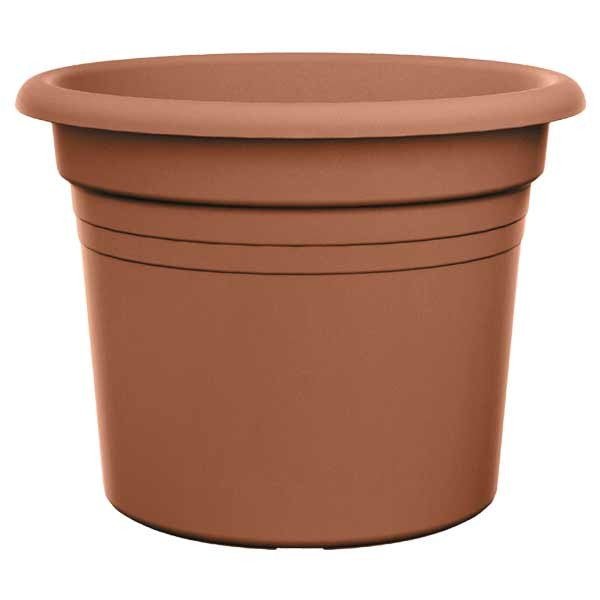 Florus 35cm Mediterran Cilindro Flower Pot - Terracotta - Old Railway Line Garden Centre