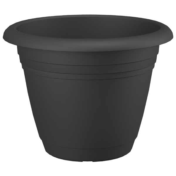 Florus 45cm Mediterran Campana Flower Pot -  Anthracite