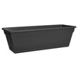 Florus 50cm Mediterran Balcony Trough - Anthracite - Old Railway Line Garden Centre