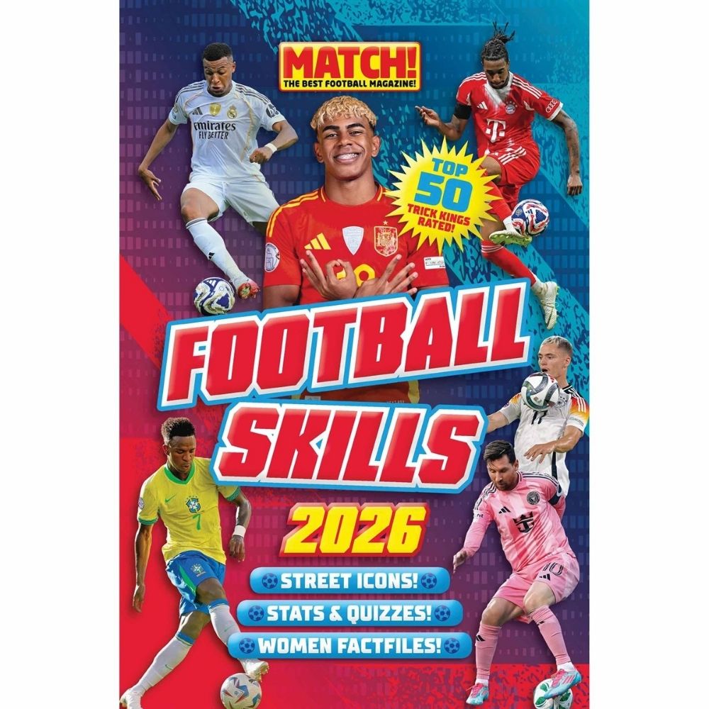 Football Skills Annual 2026 Book by Match!