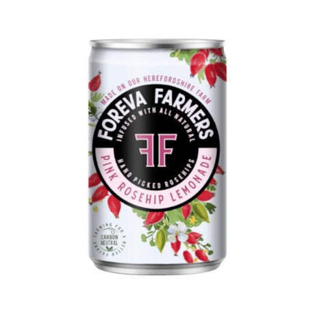 Foreva Farmers 150ml Pink Rosehip Lemonade Fridge Pack - Old Railway Line Garden Centre