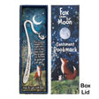Fox Under the Moon A Chapter Silver Bookmark - Old Railway Line Garden Centre