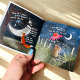 Fox Under The Moon Hug In A Book