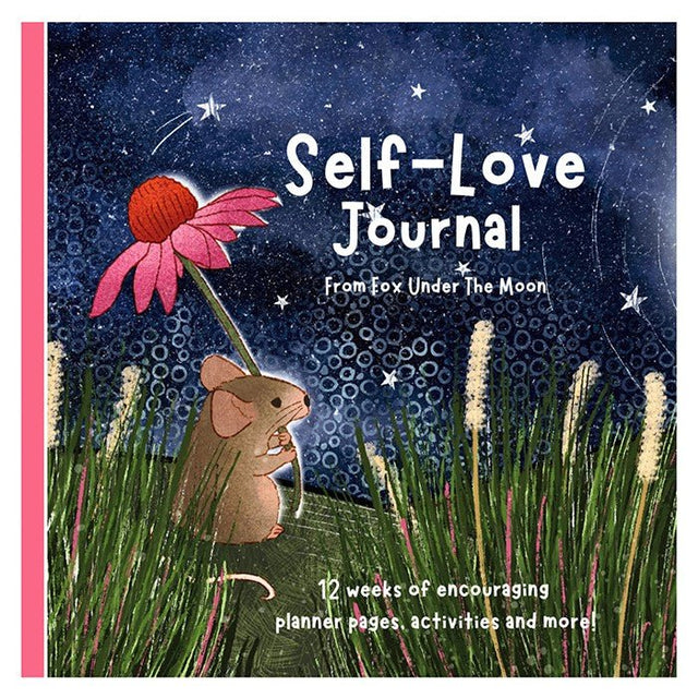 Fox Under The Moon Self Love Journal Paperback Book - Old Railway Line Garden Centre