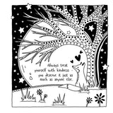 Fox Under The Moon Self Love Journal Paperback Book