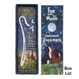 Fox Under the Moon Story/Stars Silver Bookmark - Old Railway Line Garden Centre