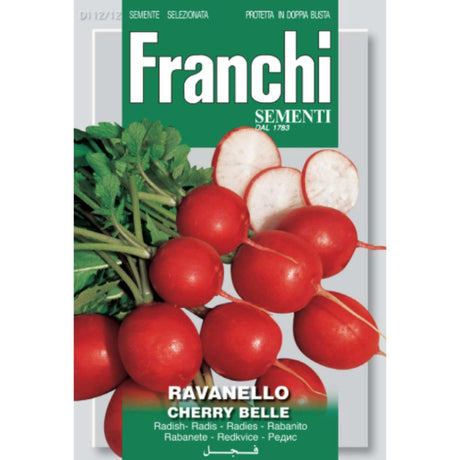 Franchi Sementi Cherrybelle Radish Seeds - Old Railway Line Garden Centre