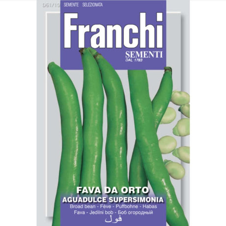 Franchi Sementi Fava Broadbean Seeds - Old Railway Line Garden Centre