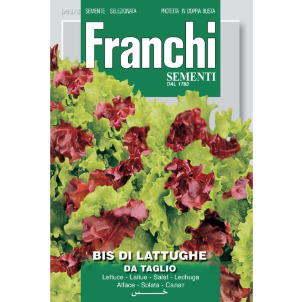 Franchi Sementi Lettuce (Lattughe) Bis Taglio Seeds
