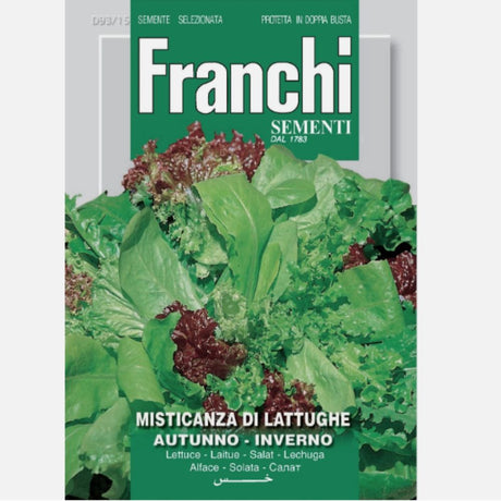 Franchi Sementi Misticanza Autumn/Winter Cut-And-Come-Again Seeds - Old Railway Line Garden Centre