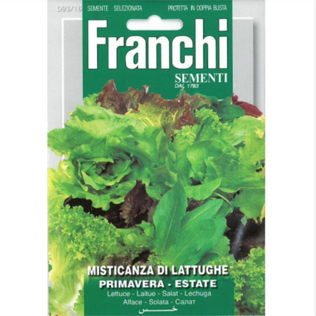Franchi Sementi Misticanza Di Lattughe Seeds - Old Railway Line Garden Centre