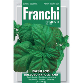 Franchi Sementi Napoletano Basil Seeds - Old Railway Line Garden Centre