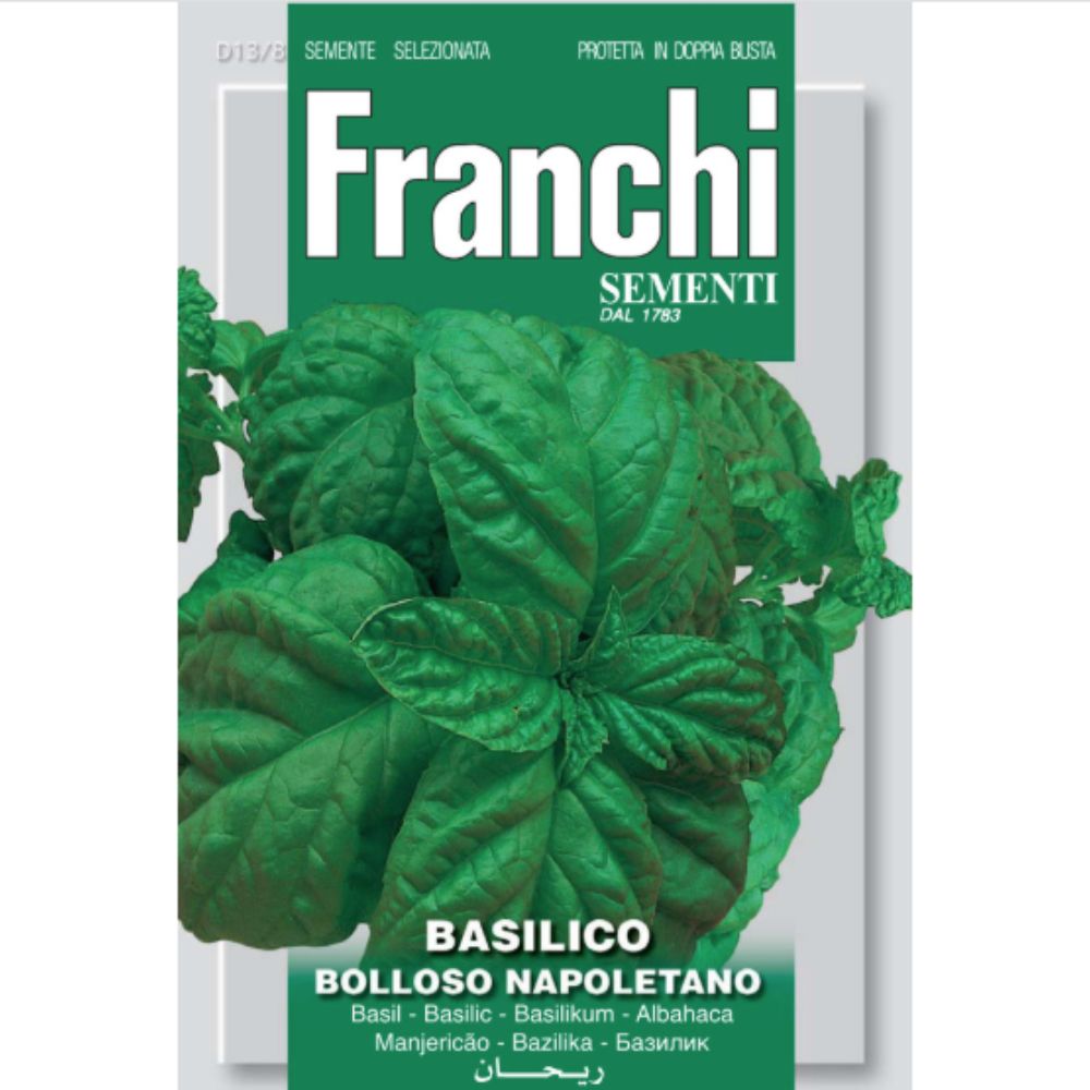 Franchi Sementi Napoletano Basil Seeds
