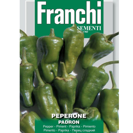 Franchi Sementi Padron Chilli Pepper Seeds - Old Railway Line Garden Centre