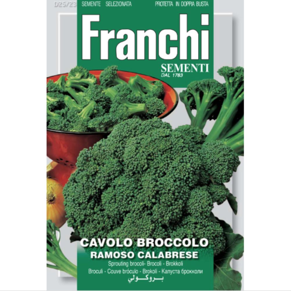 Franchi Sementi Sprouting Broccoli (Cavolo Broccolo Calabrese) Ramoso Seeds