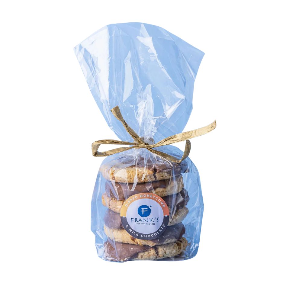 Frank's 220g Honeycomb & Milk Chocolate Dipped Oaties