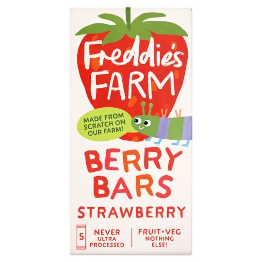 Freddie's Farm 100g Strawberry Fruit Bars - Old Railway Line Garden Centre