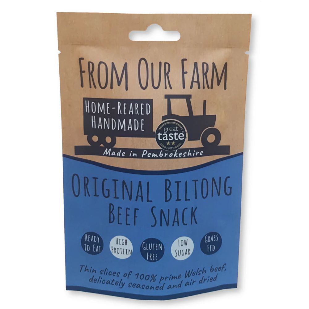 From Our Farm 35g Original Biltong Beef Snack