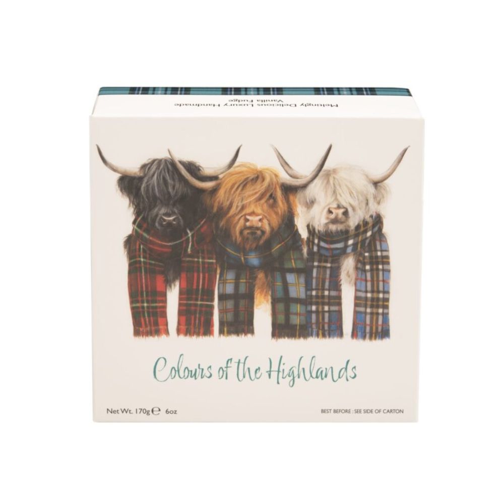 Gardiners of Scotland 170g Colours of The Highlands Vanilla Fudge Carton